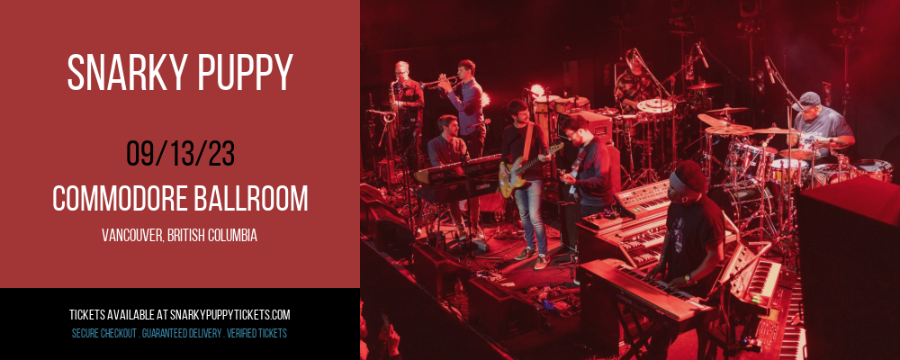 Snarky Puppy at Snarky Puppy Tickets tickets Snarky Puppy at Snarky Puppy Tickets