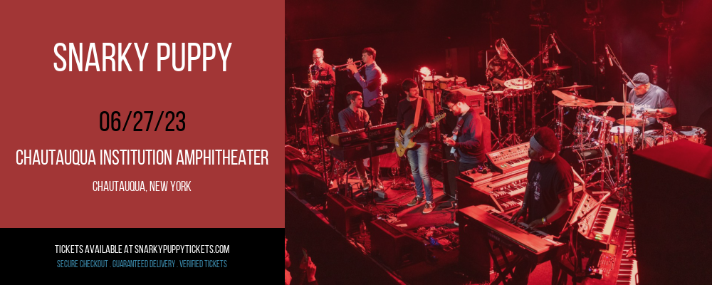 Snarky Puppy at Snarky Puppy Tickets tickets Snarky Puppy at Snarky Puppy Tickets