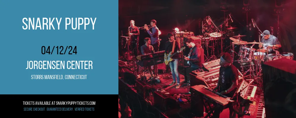 Snarky Puppy at Jorgensen Center at Jorgensen Center